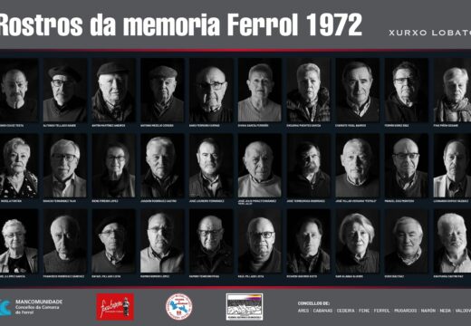 A mostra “Rostros da Memoria. Ferrol 1972” permanecerá en Fene do 17 ao 31 de agosto